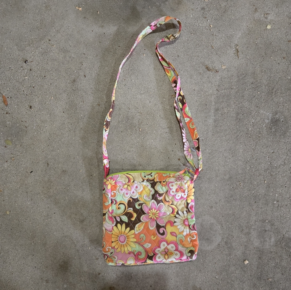 Floral Multicolor Crossbody Bag